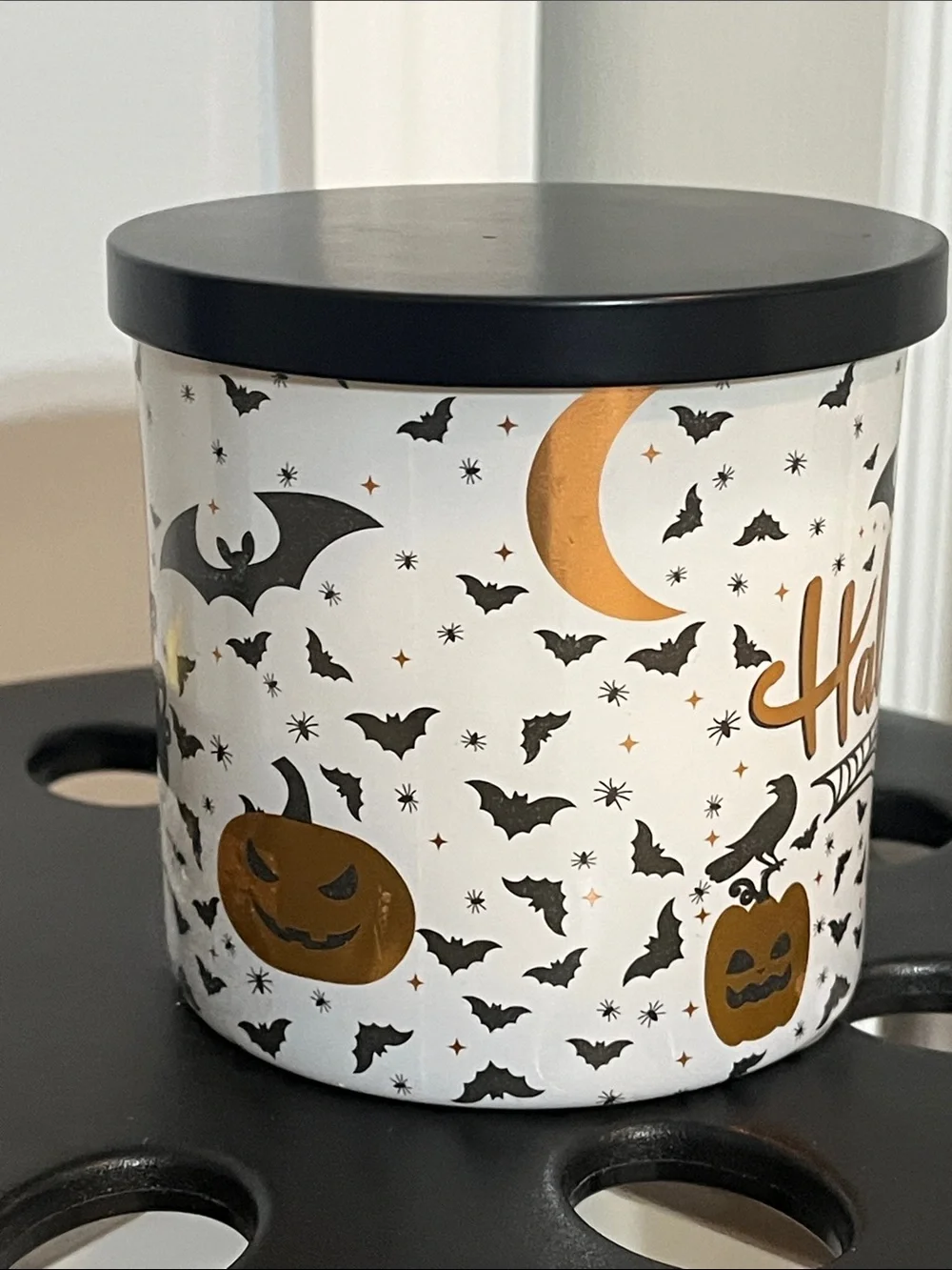 Happy Halloween Pumpkin Spice 12-oz. 3-wick Candle Jar from Celebrate Together